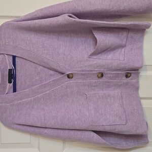 Large/ xl purple sweater oversized will fit XL